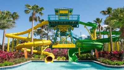 Water Park - Water Slides -  Investment Condo In Orlando's Exclusive Vacation Resort Community Near Disney World