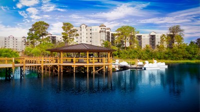 Lake Austin Pier with Ducks -  Investment Condo In Orlando's Exclusive Vacation Resort Community Near Disney World