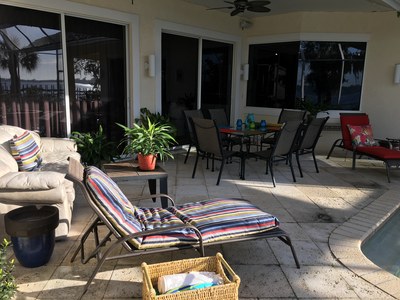 Watefront Residence on Manatee River for Sale in Florida - porch.JPG