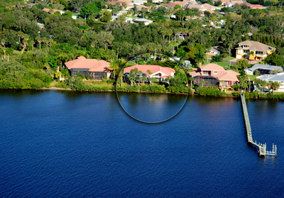 Riverfront Residence for Sale on Manatee River Arial